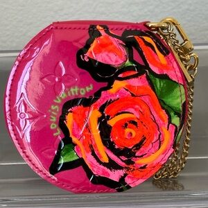 Louis Vuitton Limited Edition Stephen Sprouse Roses Coin Purse
